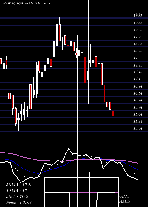  Daily chart ShoeCarnival