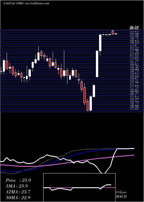  weekly chart ThunderBridge