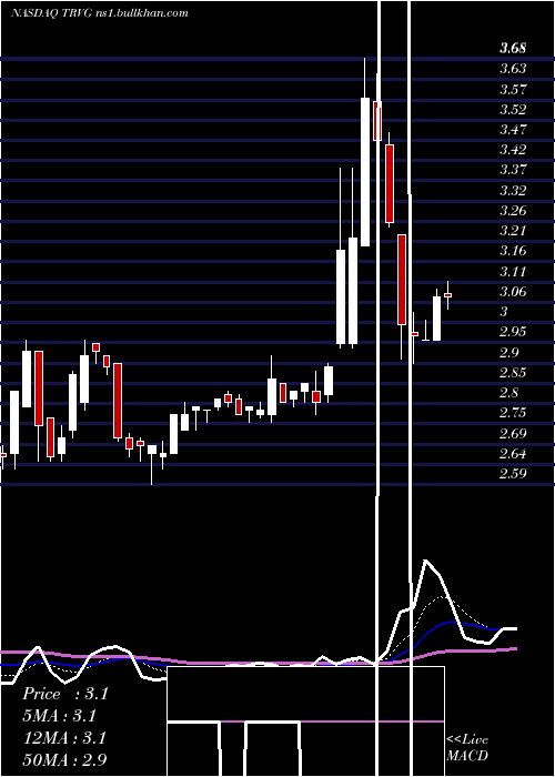  Daily chart TrivagoN