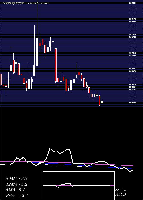  weekly chart ExicureInc