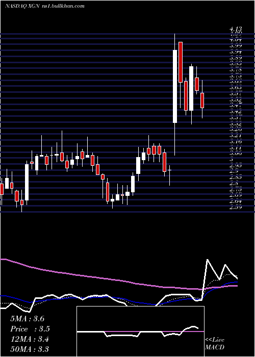 Daily chart ExagenInc