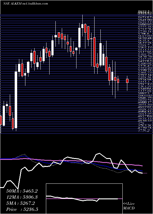  weekly chart AlkemLaboratories
