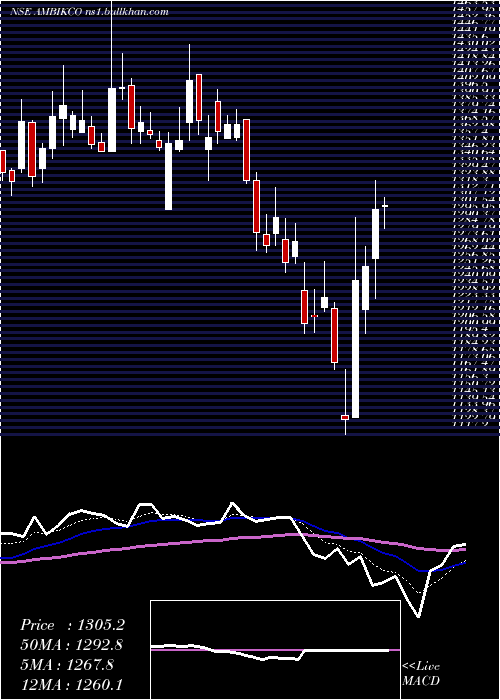  Daily chart AmbikaCotton