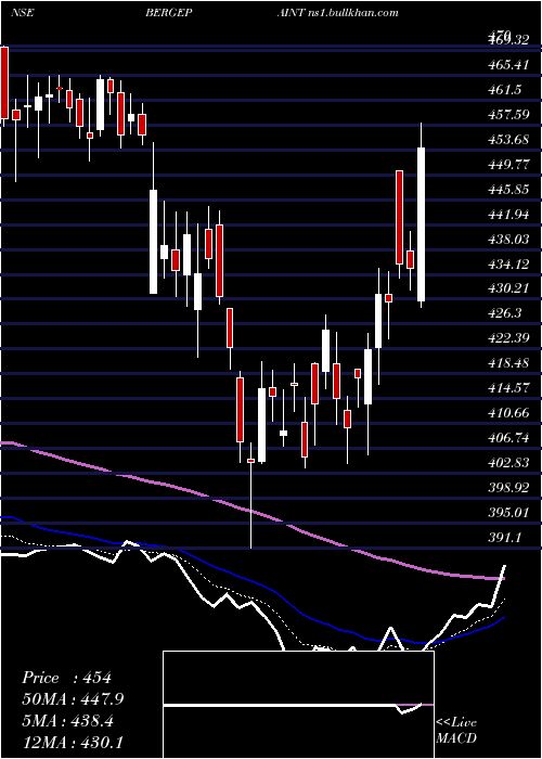  Daily chart BergerPaints