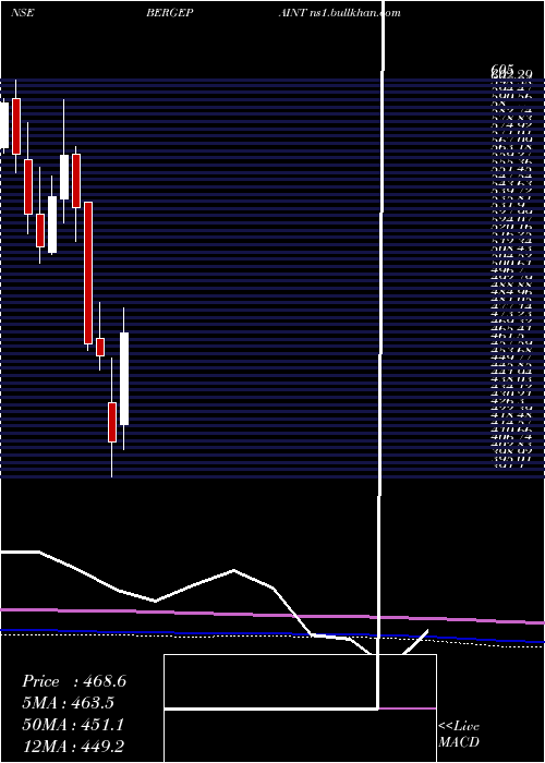  monthly chart BergerPaints