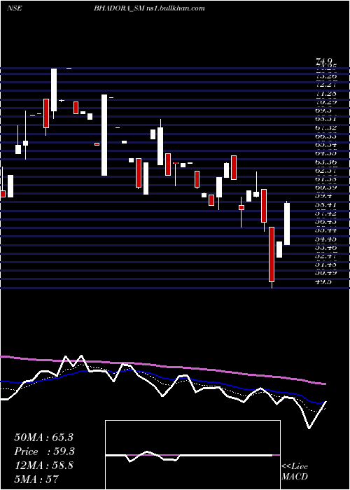  Daily chart BhadoraIndustries