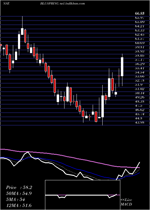  Daily chart BluspringEnterprises