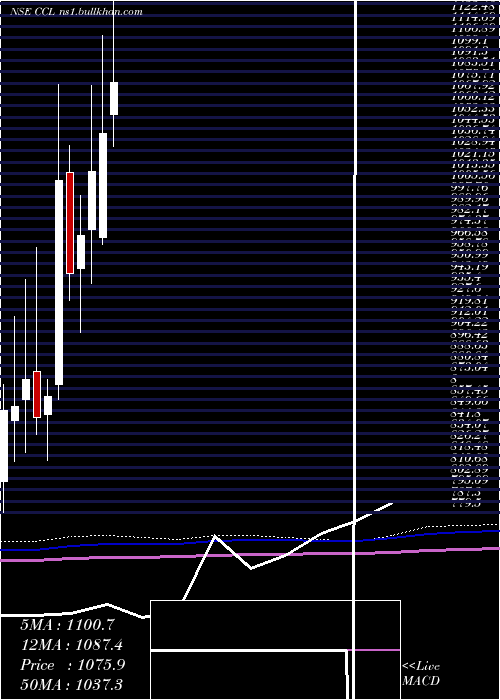  monthly chart CclProducts