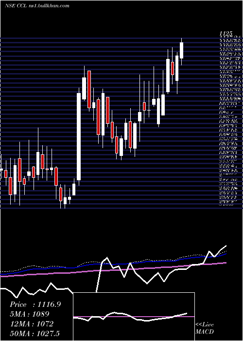  weekly chart CclProducts