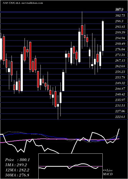  weekly chart CeigallIndia