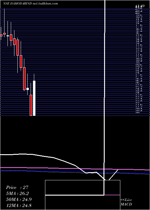  monthly chart DamodarIndust