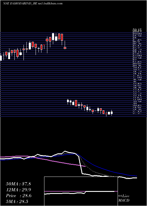  Daily chart DamodarIndustries