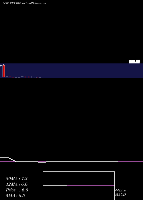  monthly chart ExxaroTiles