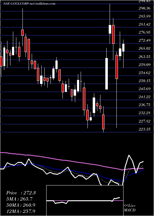  Daily chart GoclCorporation