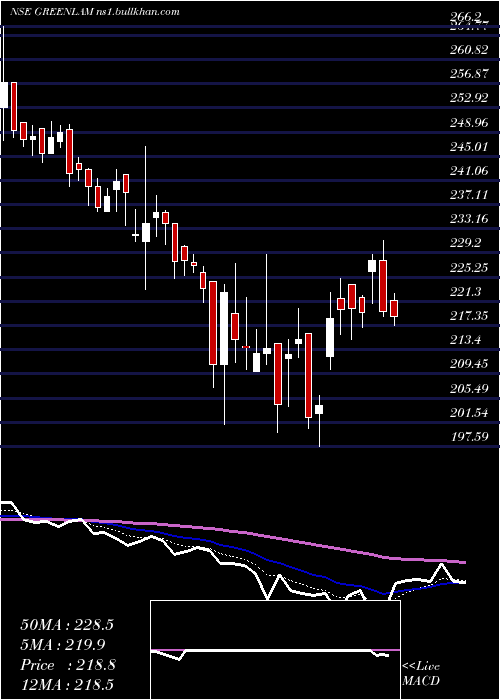  Daily chart GreenlamIndustries