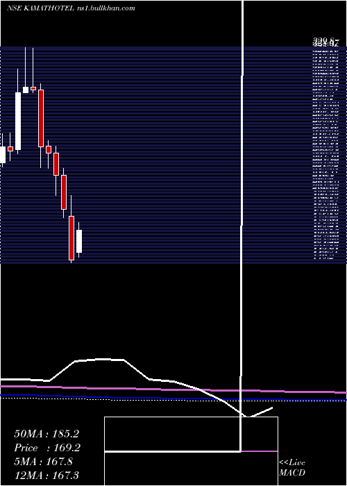  monthly chart KamatHotels