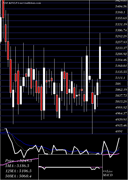  Daily chart KingfaSci