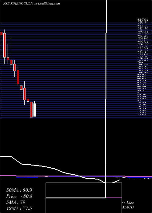  monthly chart KokuyoCamlin