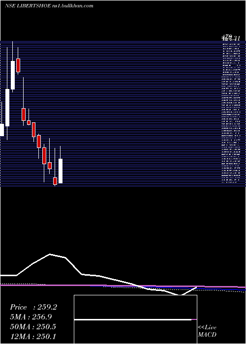  monthly chart LibertyShoes