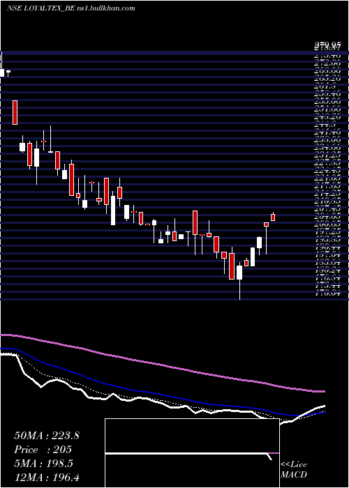  Daily chart LoyalTextile