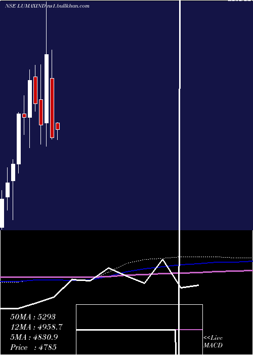  monthly chart LumaxIndustries