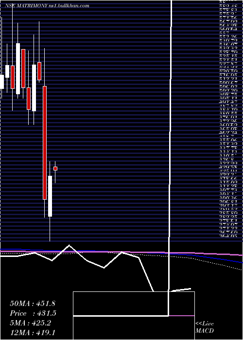  monthly chart MatrimonyCom
