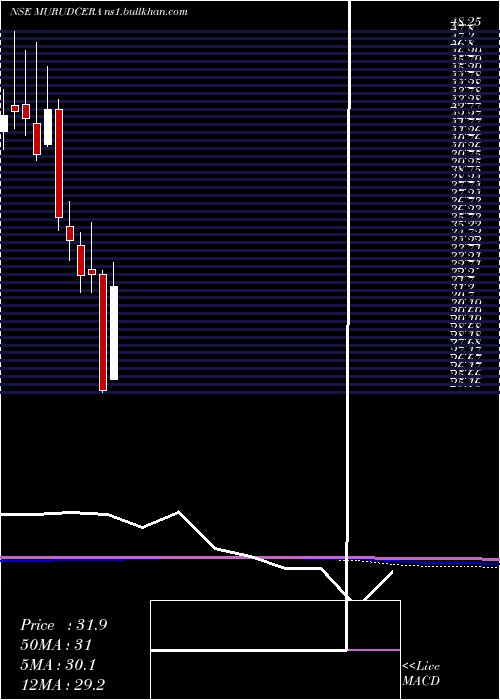  monthly chart MurudeshwarCeramics