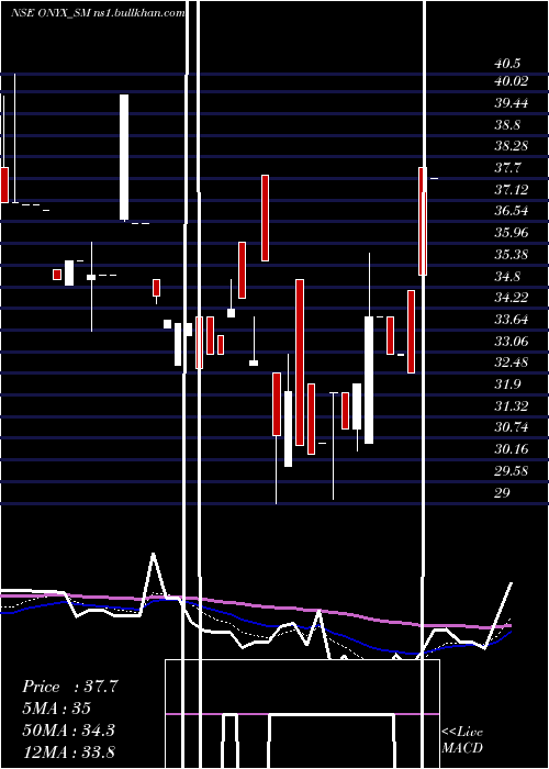  Daily chart OnyxBiotec