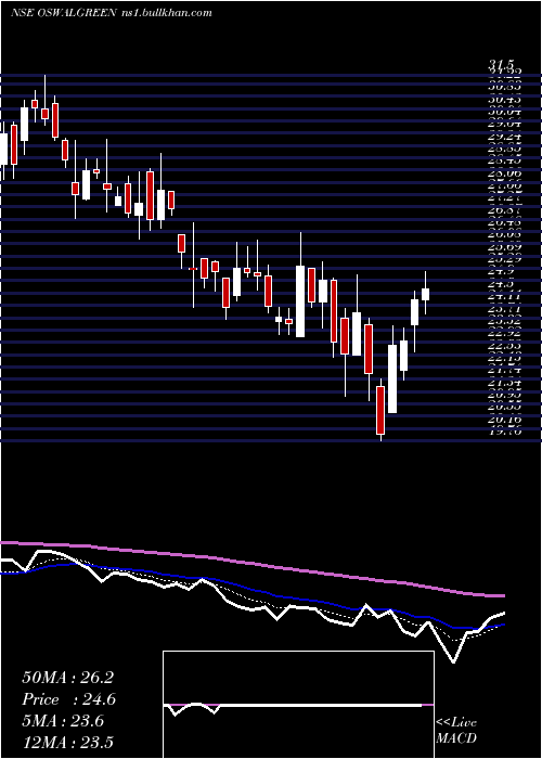  Daily chart OswalGreentech