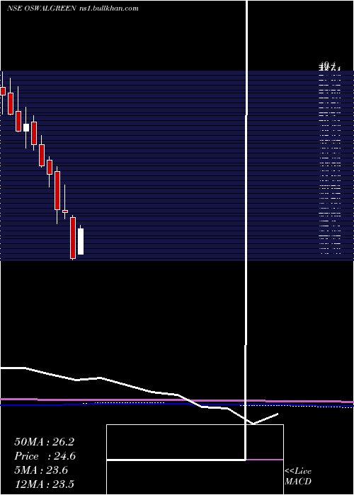  monthly chart OswalGreentech