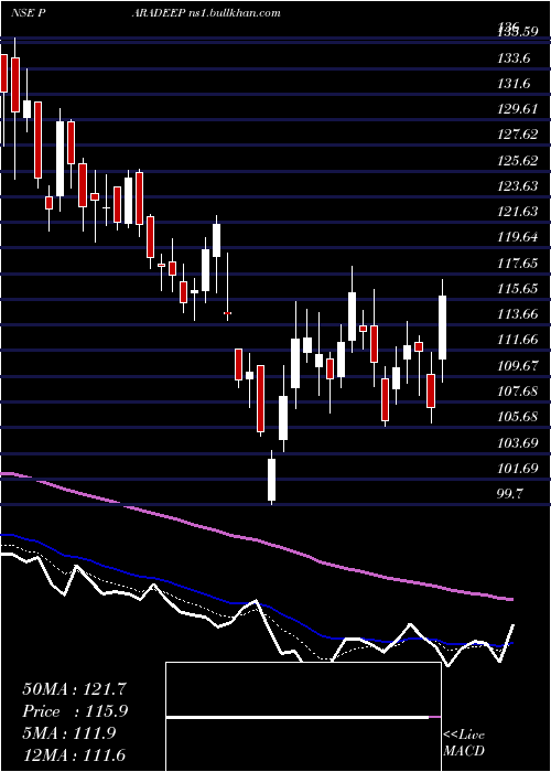  Daily chart ParadeepPhosphates