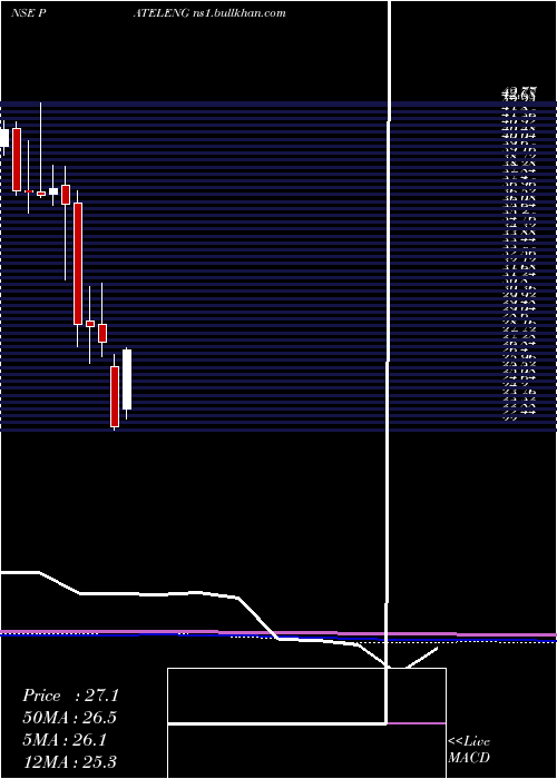  monthly chart PatelEngineering
