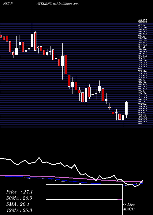  weekly chart PatelEngineering
