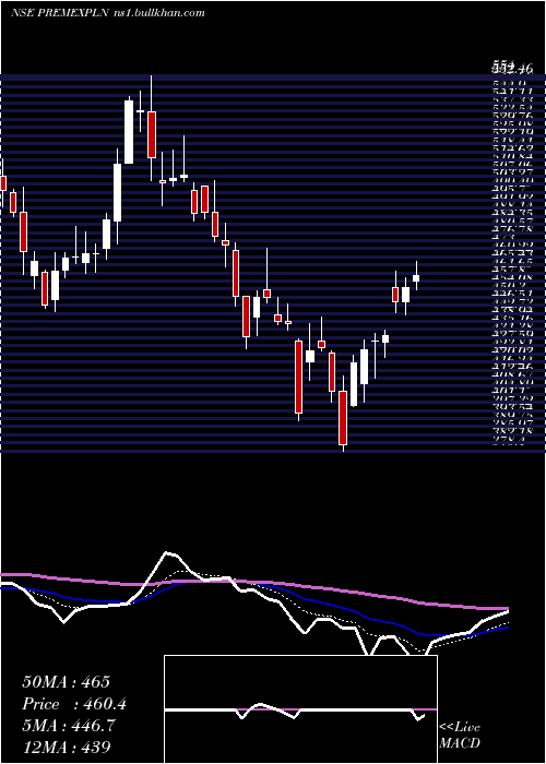  Daily chart PremExplosives