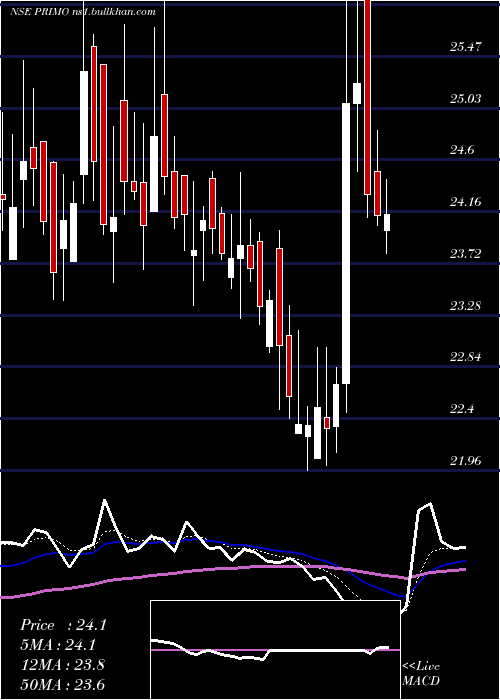  Daily chart PrimoChemicals