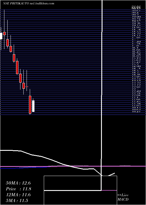  monthly chart PritikaAuto