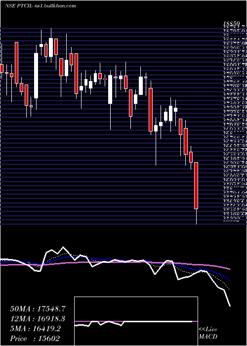  Daily chart PtcIndustries