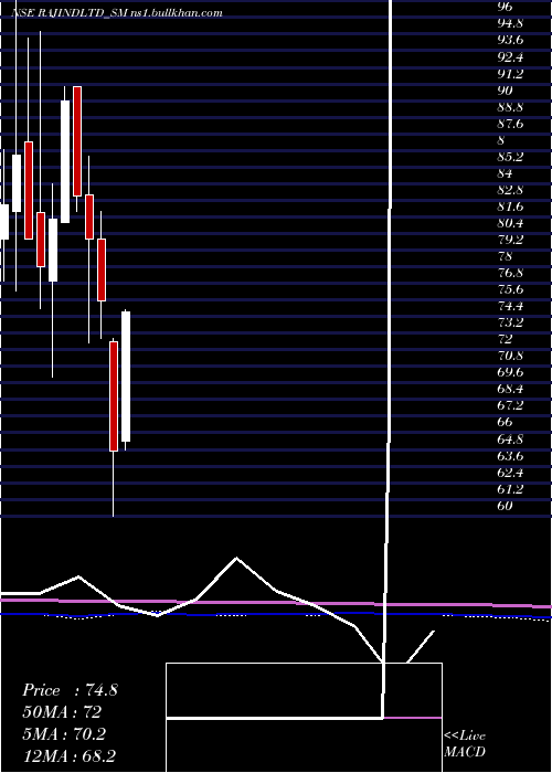  monthly chart RajputanaIndustries