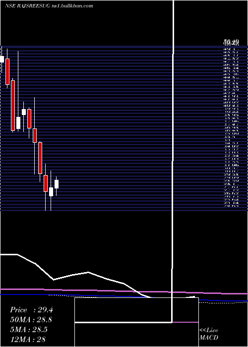  monthly chart RajshreeSugars