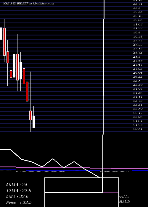  monthly chart SagardeepAlloys