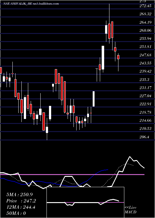  Daily chart ShivalikRasayan