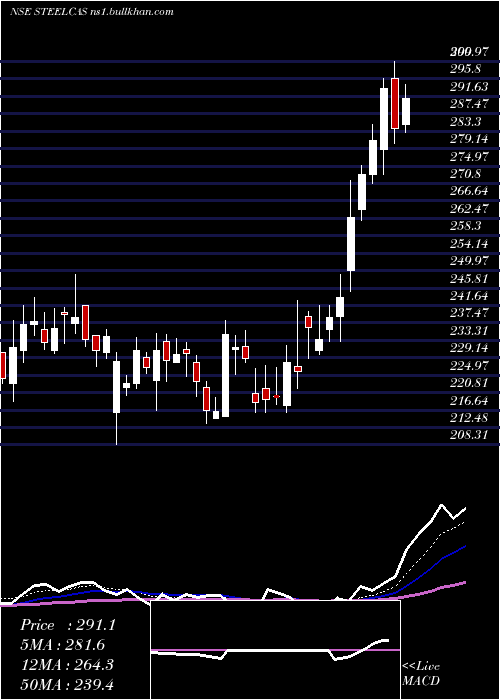  Daily chart Steelcast