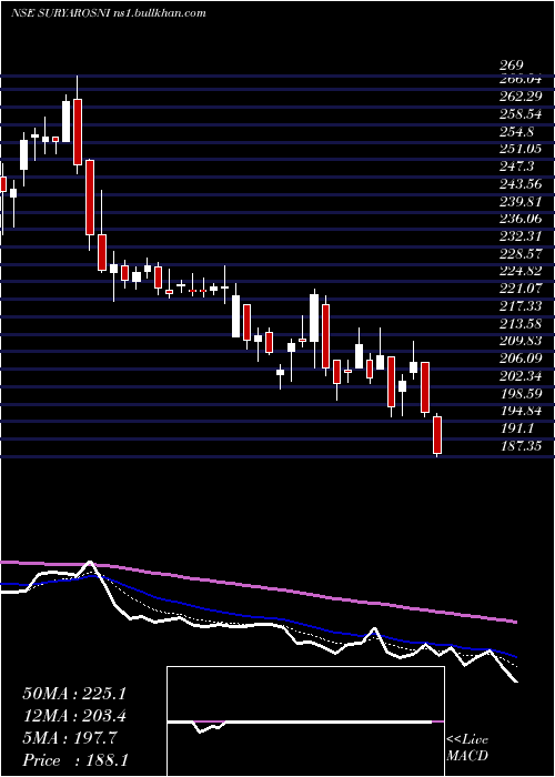  Daily chart SuryaRoshni