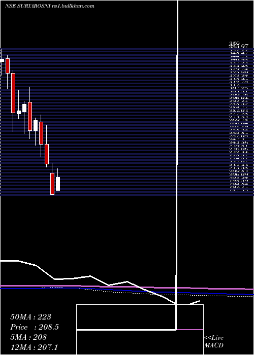  monthly chart SuryaRoshni