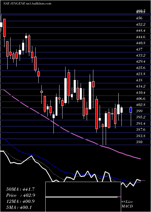  Daily chart SyngeneInternatio