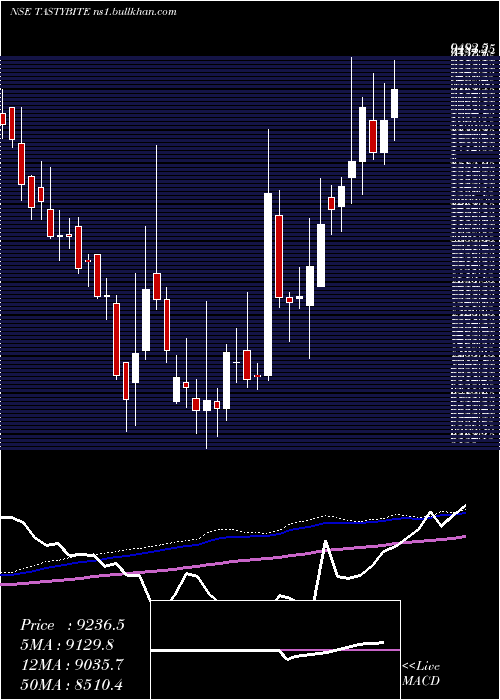 weekly chart TastyBite