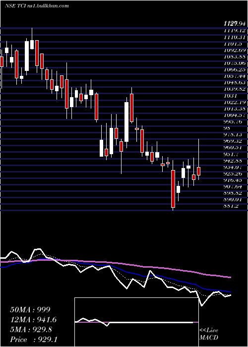  Daily chart TransportCorporation