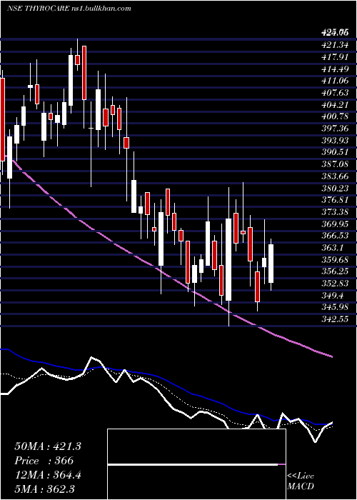  Daily chart ThyrocareTech