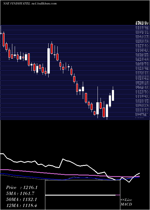  weekly chart VindhyaTelelinks