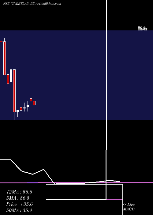  monthly chart VineetLaboratories